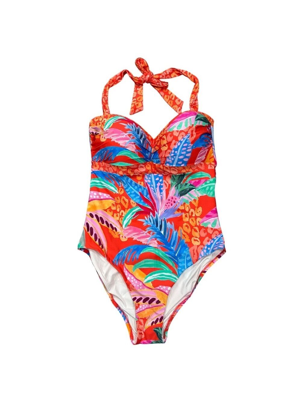 Sunshine 79 NWT Tropical Floral One-Piece Swimsuit Size 12